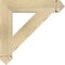 Ekena Millwork Traditional Arts & Crafts Rough Sawn Bracket, Douglas Fir, 4"W x 22"D x 22"H BKT04X22X22TRA03RDF - alternate 3